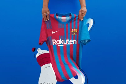 Loja online Fútbol Emotion Portugal - Blogs de futebol - Esta é a nova camisola principal do FC Barcelona 21-22 CAPA.webp